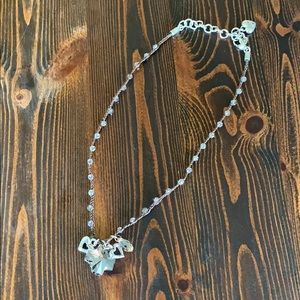 BRIGHTON crystal crocheted necklace